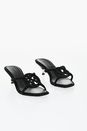 Sandalen GEO BOMBE mit 6 cm Strassbesatz