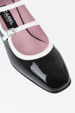 에나멜 메리제인 펌프스 BLEUET 4cm