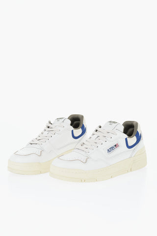 Leather Lace-Up Sneakers ROLM