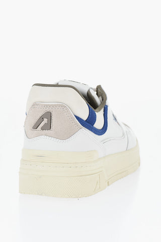 Leather Lace-Up Sneakers ROLM