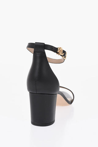 Leather Ankle-Strap Sandals LOGAN 7cm Heel