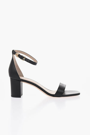 Leather Ankle-Strap Sandals LOGAN 7cm Heel