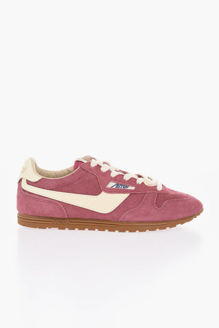 Suede Sneakers WINDSPIN With Contrast Detail