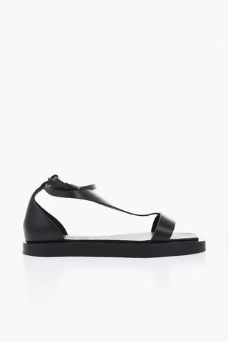 Sandali T-Bar VELAFLAT in Pelle