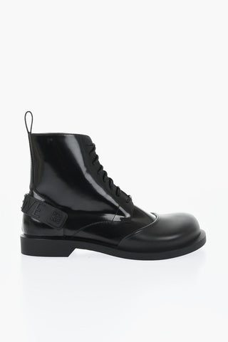 Brushed Leather Ankle Boots CAMPO with Rubber Toe
