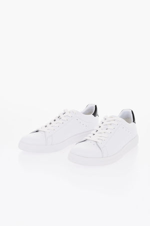 Leather Sneakers HOWELL COURT with Rubber Sole
