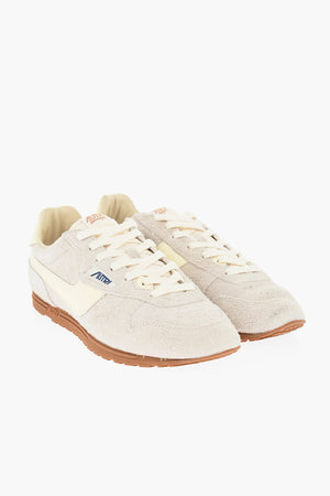 Suede Low-Top Sneakers WINDSPIN