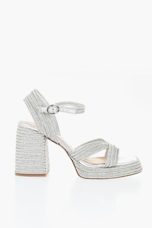 Sandali VALLE in Lurex 9cm