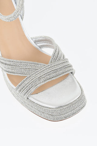 Sandali VALLE in Lurex 9cm