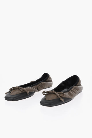 Ballerine CAMILLA in Nappa con Punta Squadrata