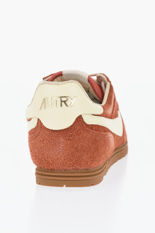 Suede Low-Top Sneakers WINDSPIN