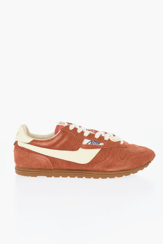Suede Low-Top Sneakers WINDSPIN