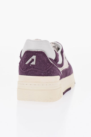 Low-Top Two-Tone Suede Sneakers CLC