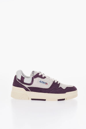 Low-Top Two-Tone Suede Sneakers CLC