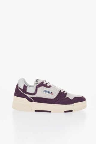 Low-Top Two-Tone Suede Sneakers CLC