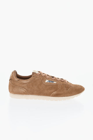 Suede Low-Top Sneakers WINDSPIN