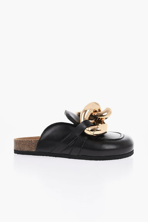 Mules in Pelle LOFFY con Maxi Catena