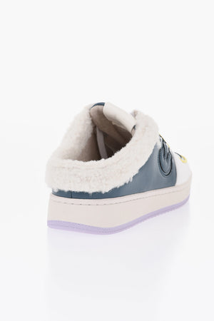 ACBC Sneakers Mule Fit Aus Leder Mit Shearling-Futter