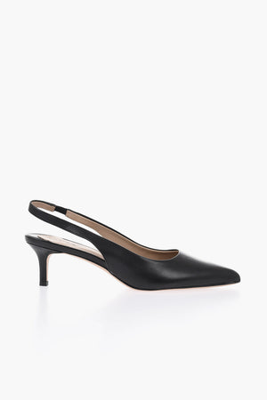 Leather Slingback Pumps LOLAH 5cm