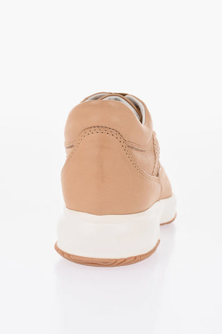 Sneakers INTERACTIVE in Pelle con Logo Traforato