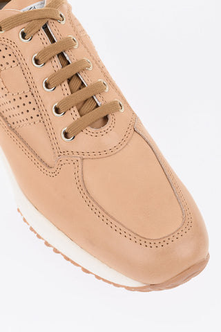 Sneakers INTERACTIVE in Pelle con Logo Traforato