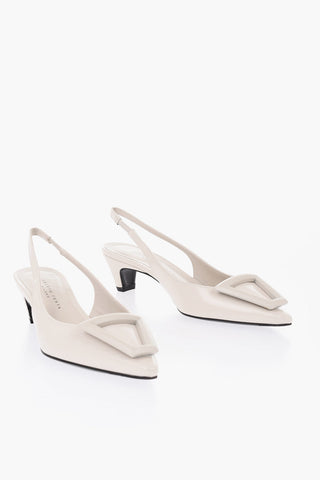 Leather Slingback Pumps DORIEN with 5cm Heel