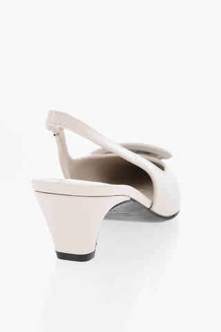 Leather Slingback Pumps DORIEN with 5cm Heel