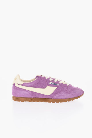 Suede Sneakers WINDSPIN With Contrast Detail
