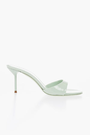 Patent Leather Open-Toe Mules LIDIA 8cm