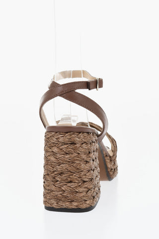 Sandali VALERIETTE in Rafia 9cm