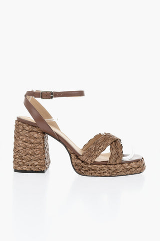 Sandali VALERIETTE in Rafia 9cm