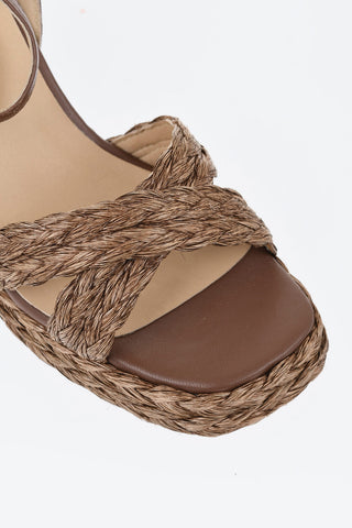 Sandali VALERIETTE in Rafia 9cm