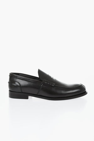 Penny-Loafer aus Leder mit Ledersohle