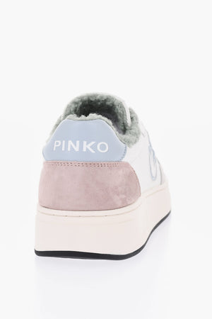 Leather Sneakers BONDY With Shearling Lining