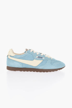 Suede Sneakers WINDSPIN With Contrast Detail