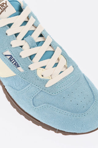 Suede Sneakers WINDSPIN With Contrast Detail