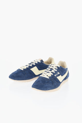 Suede Low-Top Sneakers WINDSPIN