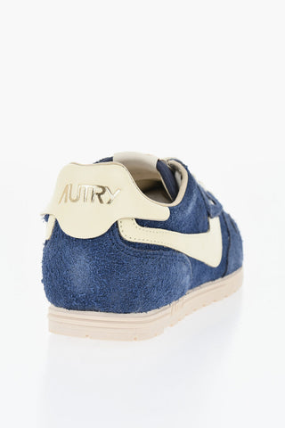 Suede Low-Top Sneakers WINDSPIN