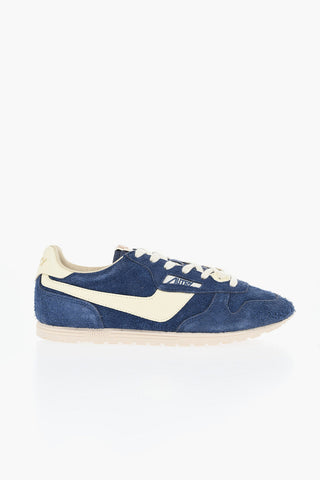 Suede Low-Top Sneakers WINDSPIN