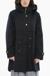 Lightweight Cotton Parka With Hood