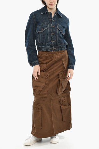 Denimjacke DE-TRACY mit Logoknöpfen
