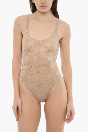 Eyelet Lace Bodysuit MEGAN-UTLT