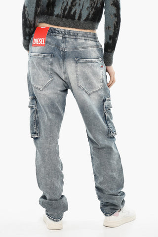 Jogg Jeans D-URSY Cargo With 18cm Elastic Waist