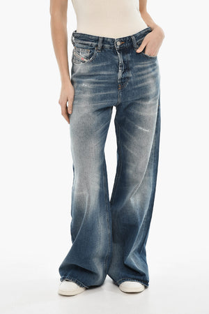 Jeans 1996 D-SIRE Wide Leg With Frayed Hem 25cm