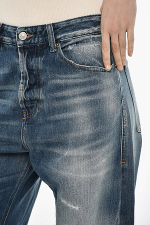 Jeans 1996 D-SIRE Wide Leg With Frayed Hem 25cm