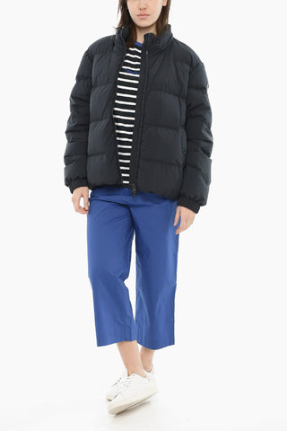 Quilted Down Jacket ECO TASLAN With Removable Hood