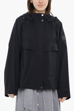 Virgin Wool Jacket With Concealed Closure