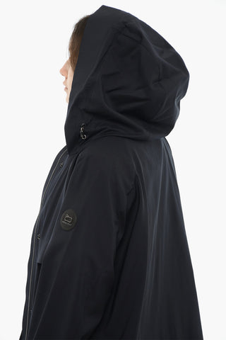 Virgin Wool Jacket With Concealed Closure