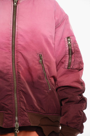 Oversized Tie-Dye Bomber Jacket G-KAMILA With Hood