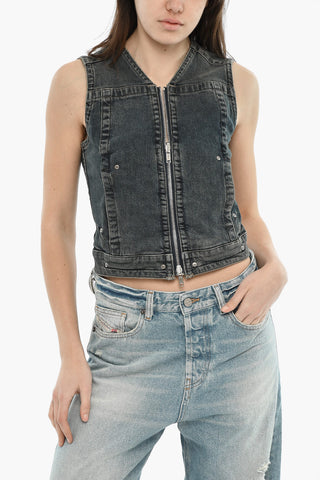Jeans-Top DE-PROOF-RE Mit Frontreißverschluss